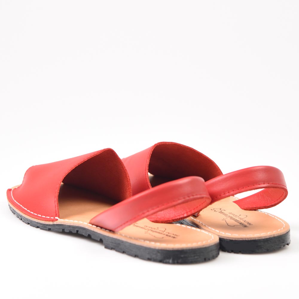 Sandalias Menorquinas Rojo - imagen 4