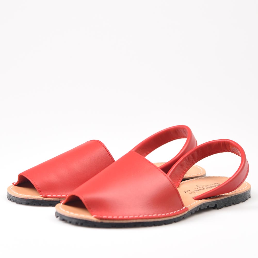 Sandalias Menorquinas Rojo - imagen 3