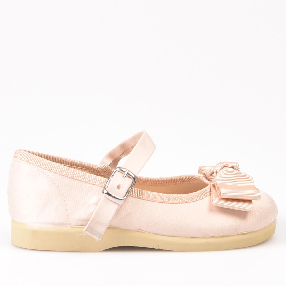 Merceditas Bubble Kids Raso 980 Beig - imagen 1