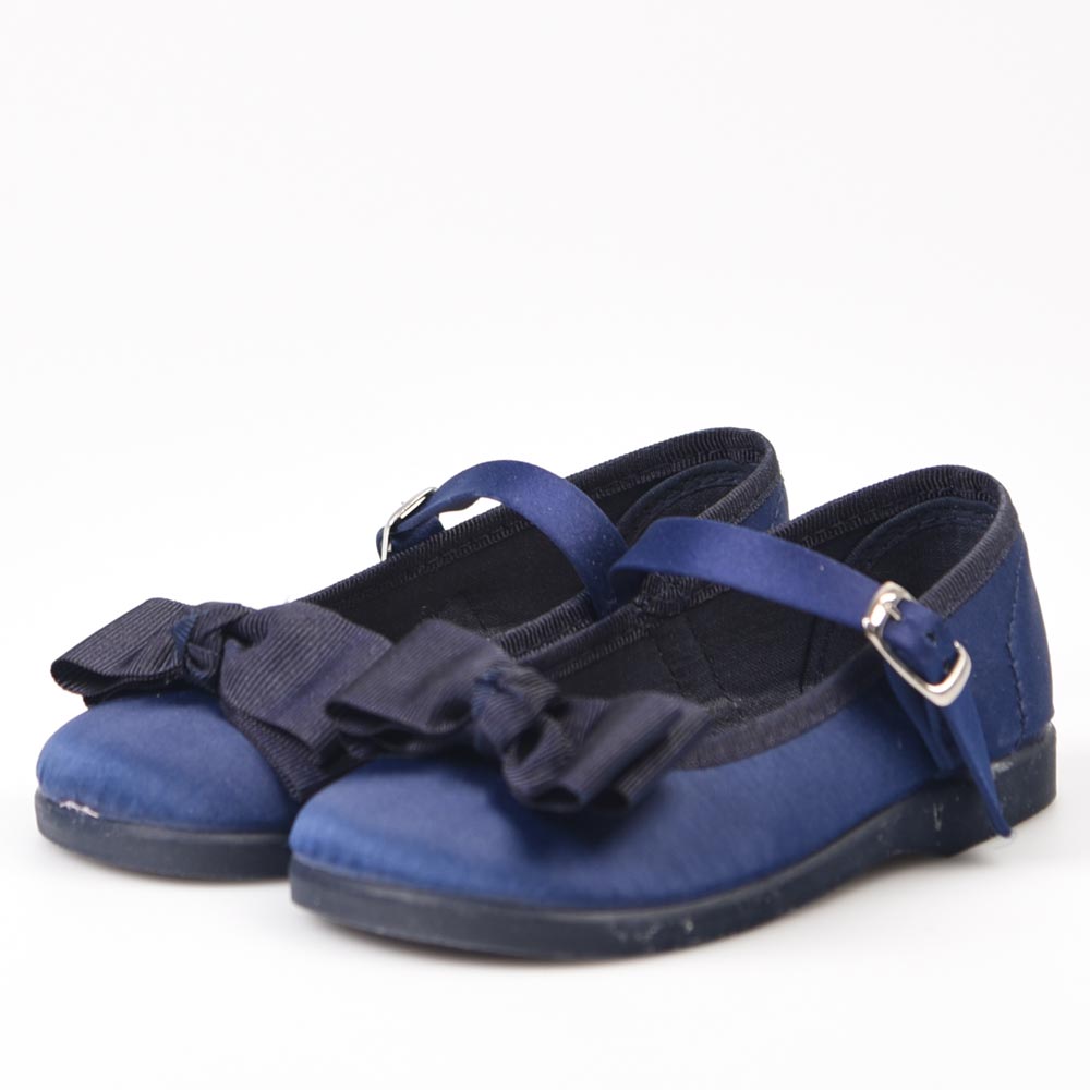 Merceditas Bubble Kids Raso 980 Marino - imagen 3