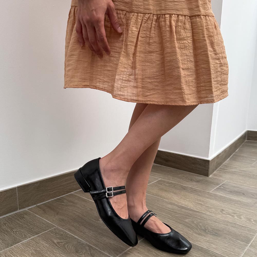 Merceditas Corina Hebillas M5645 Negro - imagen 8