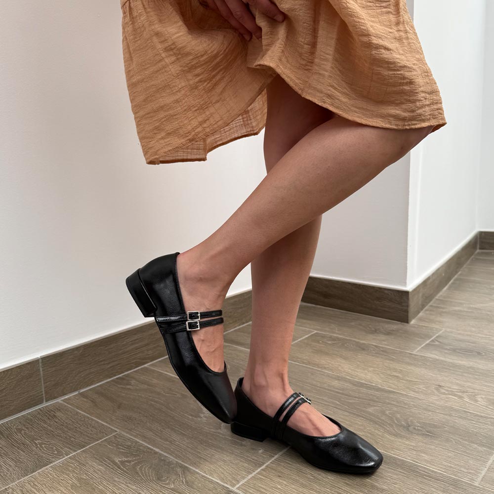 Merceditas Corina Hebillas M5645 Negro - imagen 2