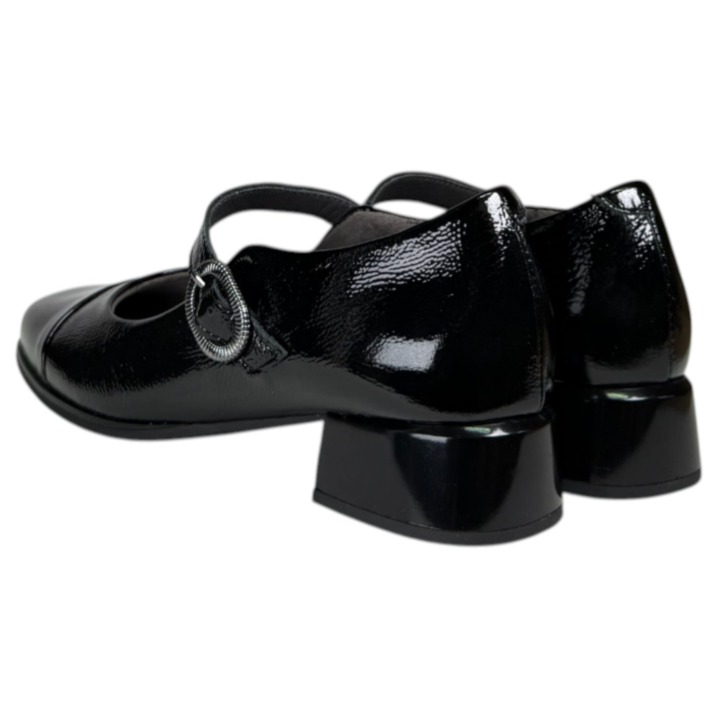 Merceditas Pitillos Taconcito Charol 10813 Negro - imagen 4