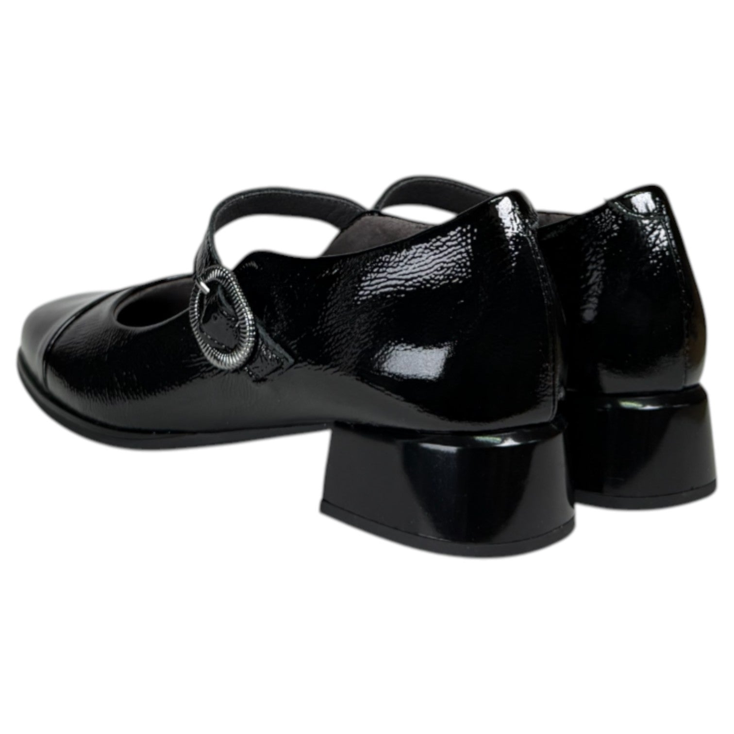 Merceditas Pitillos Taconcito Charol 10813 Negro - imagen 4