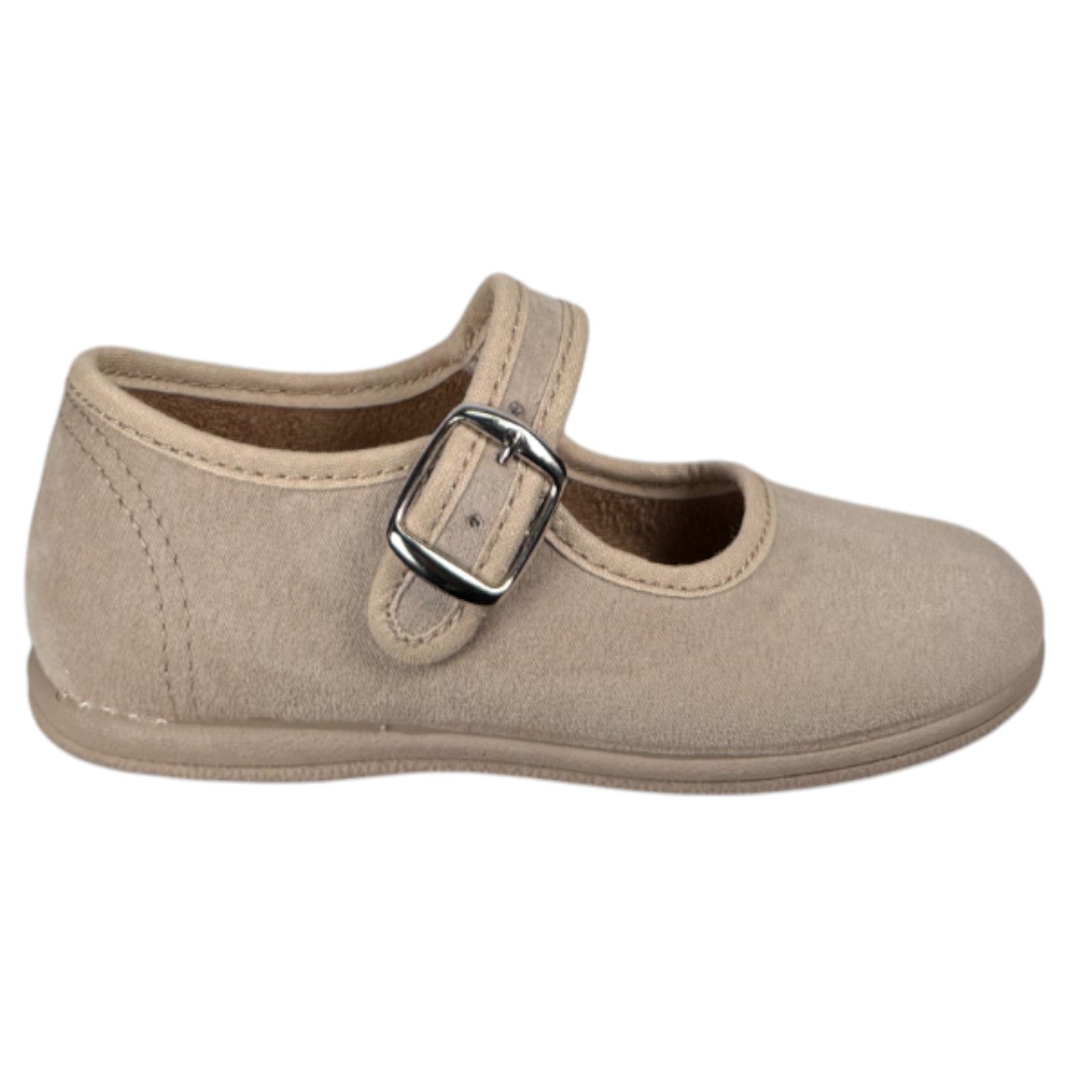 Merceditas Vul-Peques Suede 236-SU Beig - imagen 1