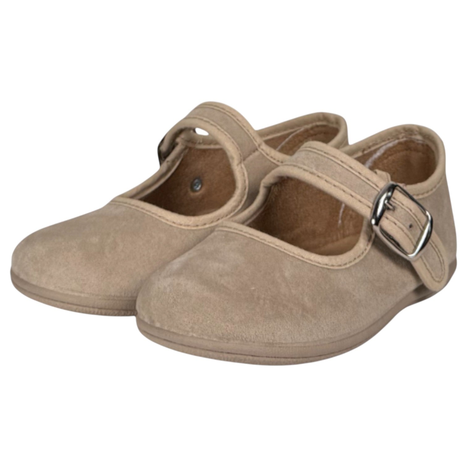 Merceditas Vul-Peques Suede 236-SU Beig - imagen 3