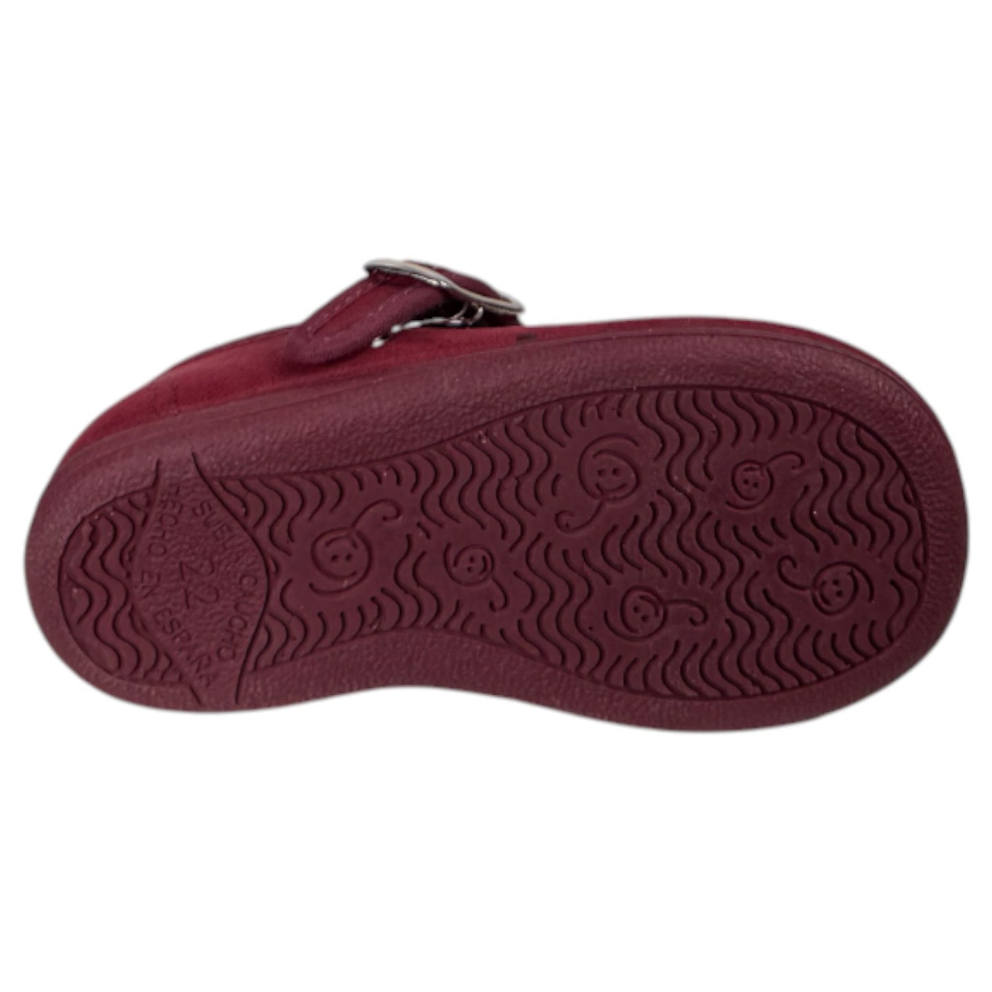 Merceditas Vul-Peques Suede 236-SU Burdeos - imagen 5