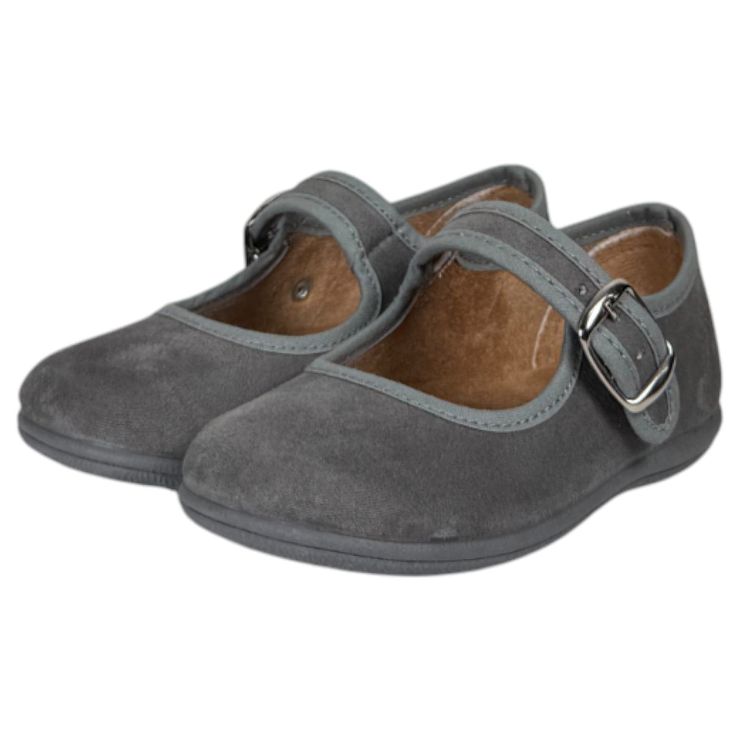 Merceditas Vul-Peques Suede 236-SU Gris - imagen 3