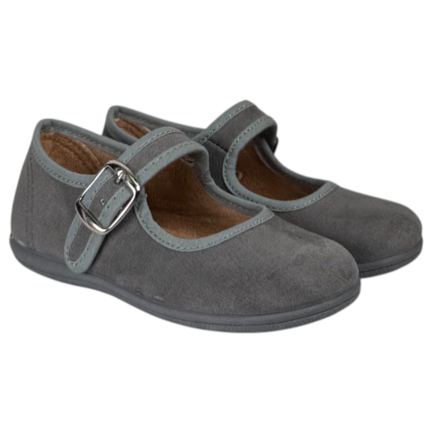 Merceditas Vul-Peques Suede 236-SU Gris - imagen 2