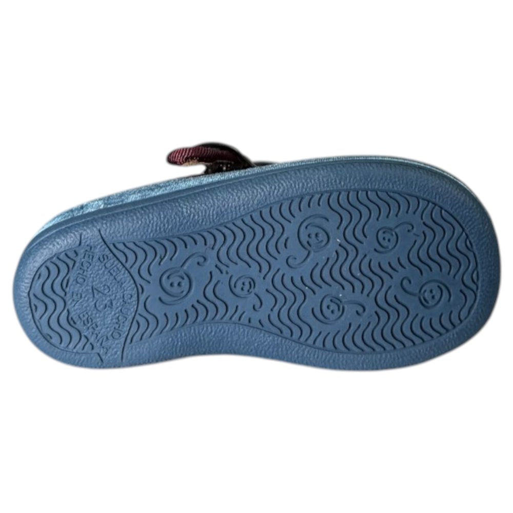 Merceditas Vul-peques Terciopelo 236-T/01C Royal Burdeos