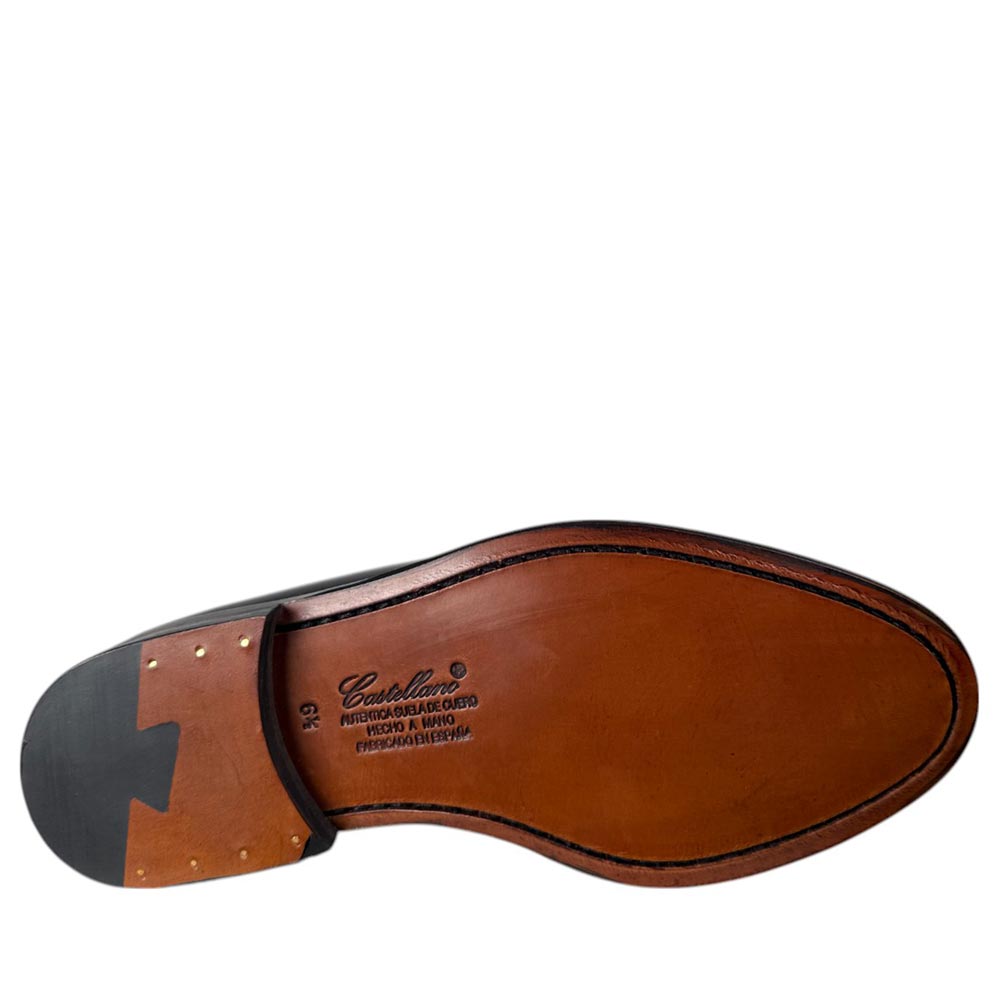 Mocasines Castellano 1920 4511 de Piel Antik Negro - imagen 5