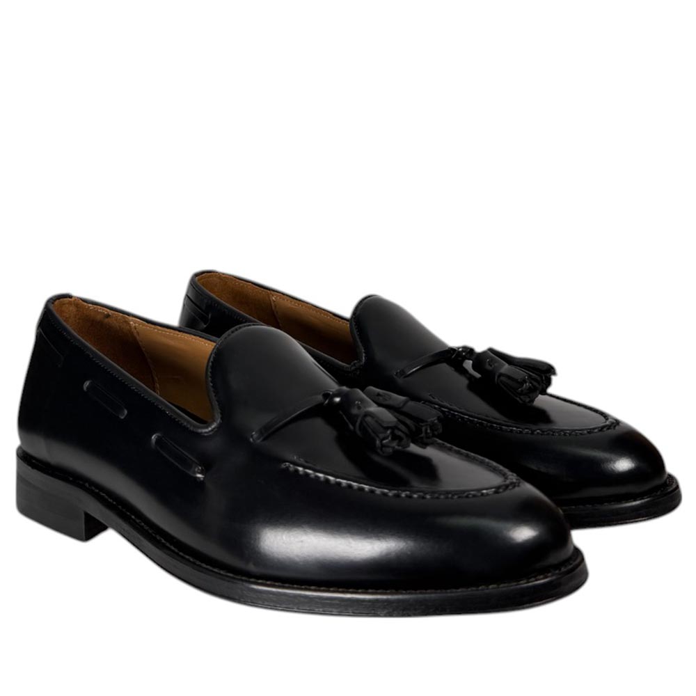 Mocasines Castellano 1920 4511 de Piel Antik Negro - imagen 2
