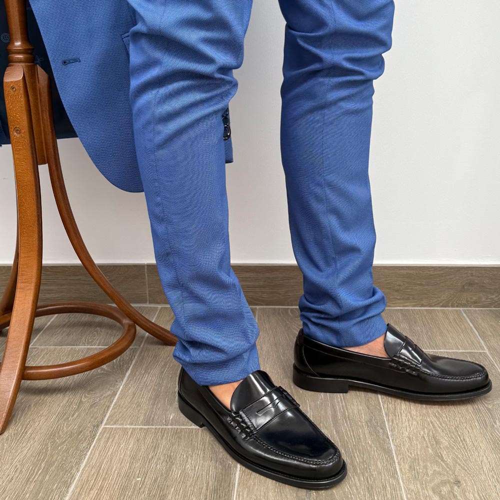 Mocasines Castellano 1920 800 de Piel Antik Negro - imagen 6
