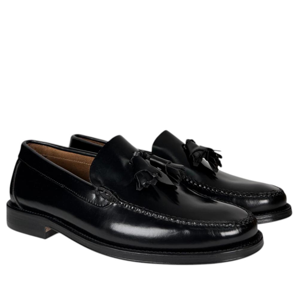Mocasines Castellano 1920 801 de Piel Antik Negro - imagen 3