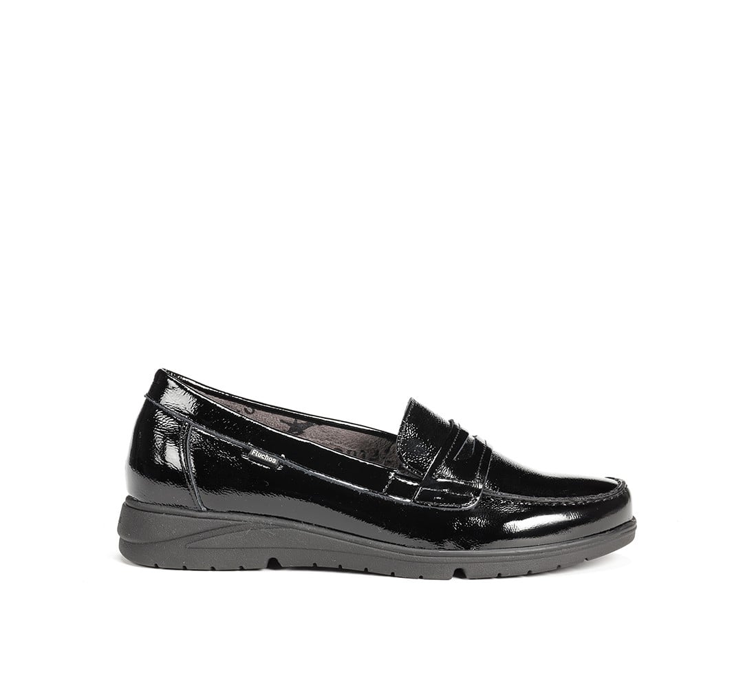 Mocasines Fluchos F1835 Negro - imagen 1