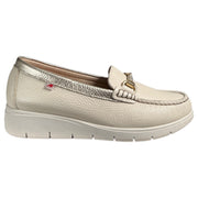 Mocasines Fluchos Fluvia F2421 Metal Platino