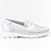 Mocasines Fluchos Gladis F1685 Plata