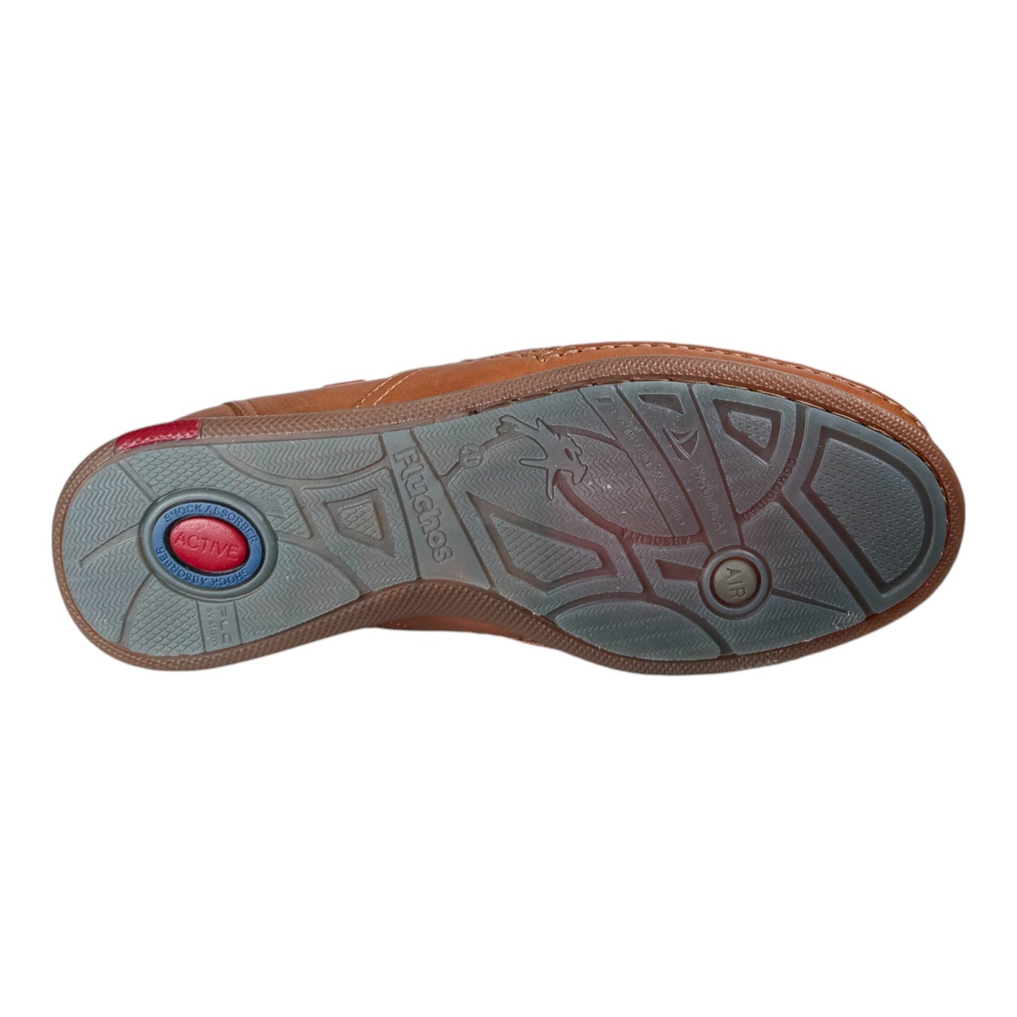 Mocasines Fluchos Mariner Slip On 9883 Cuero Marino - imagen 7