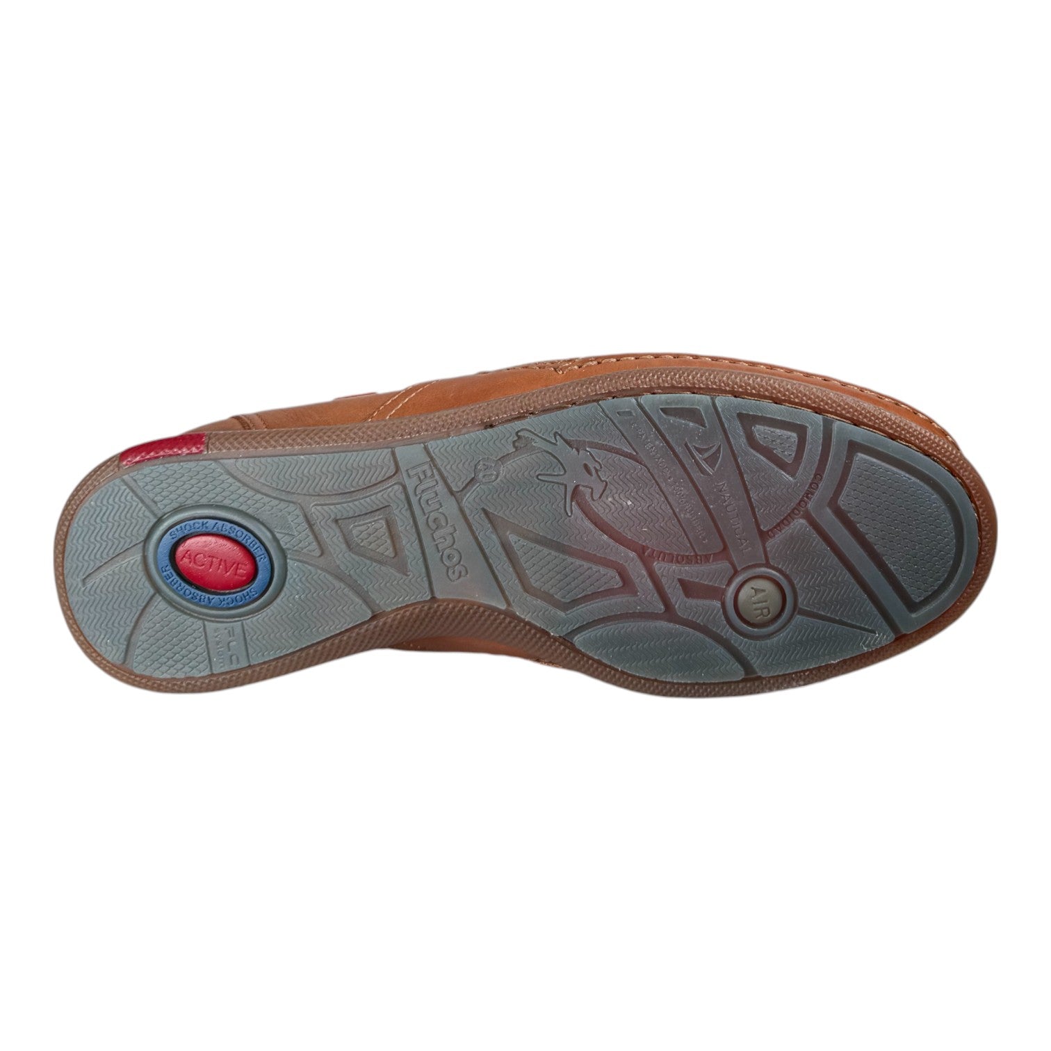 Mocasines Fluchos Mariner Slip On 9883 Cuero Marino - imagen 7