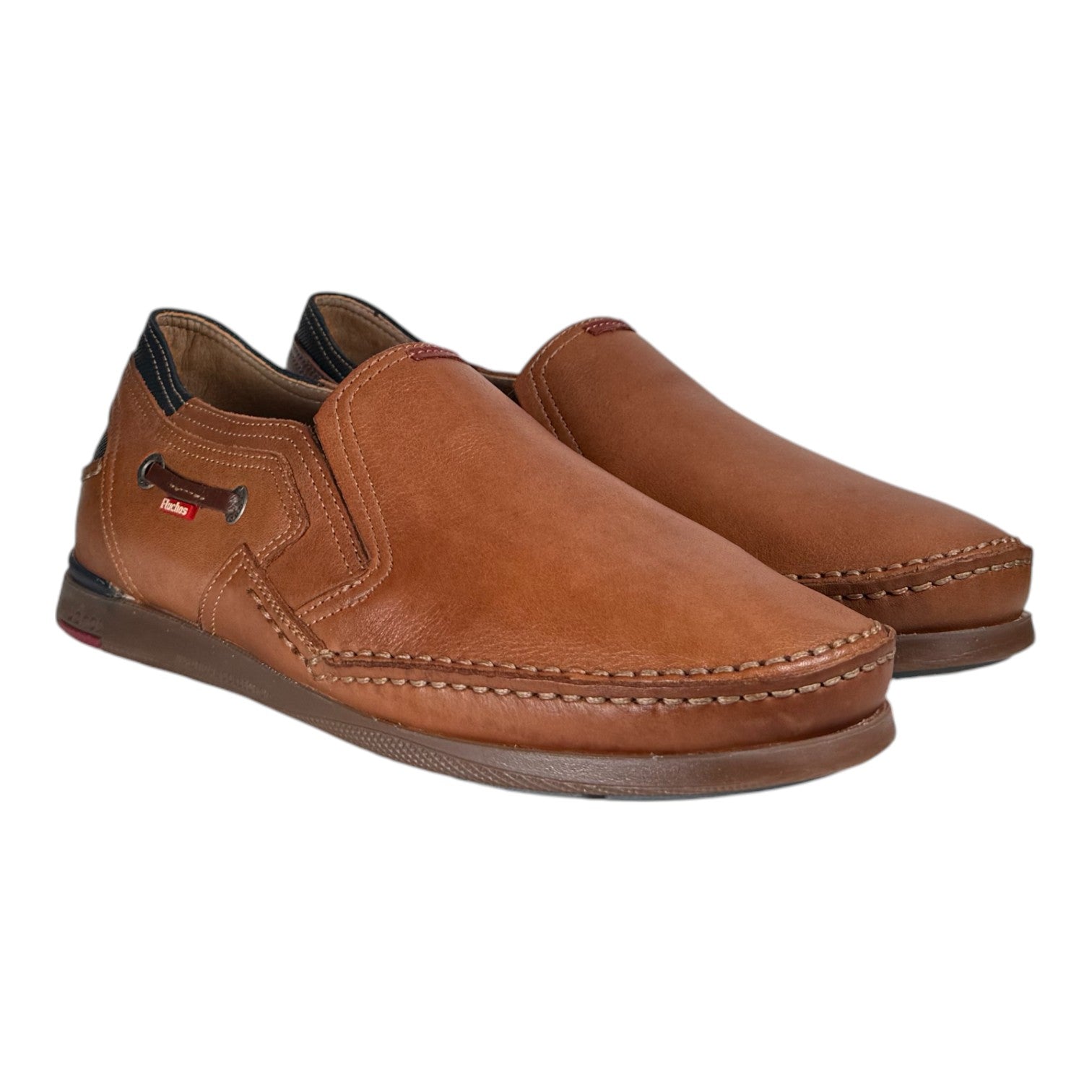 Mocasines Fluchos Mariner Slip On 9883 Cuero Marino - imagen 3