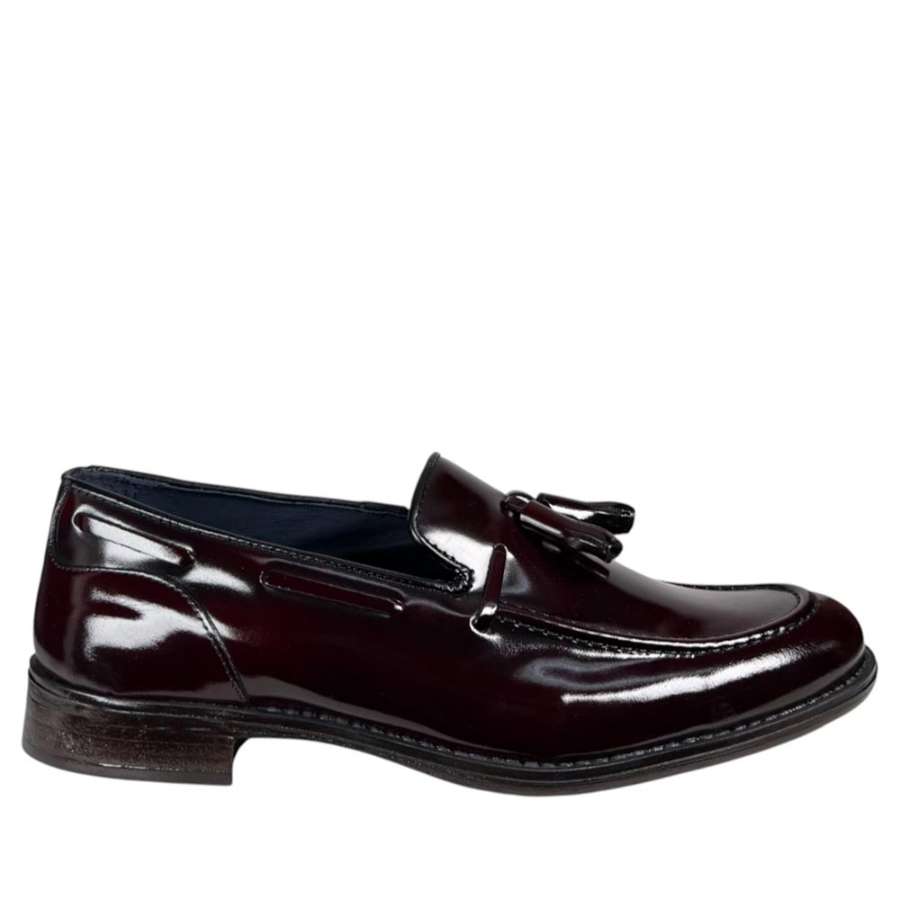 Mocasines La Valenciana Borlas Antik 4350 Burdeos - imagen 7