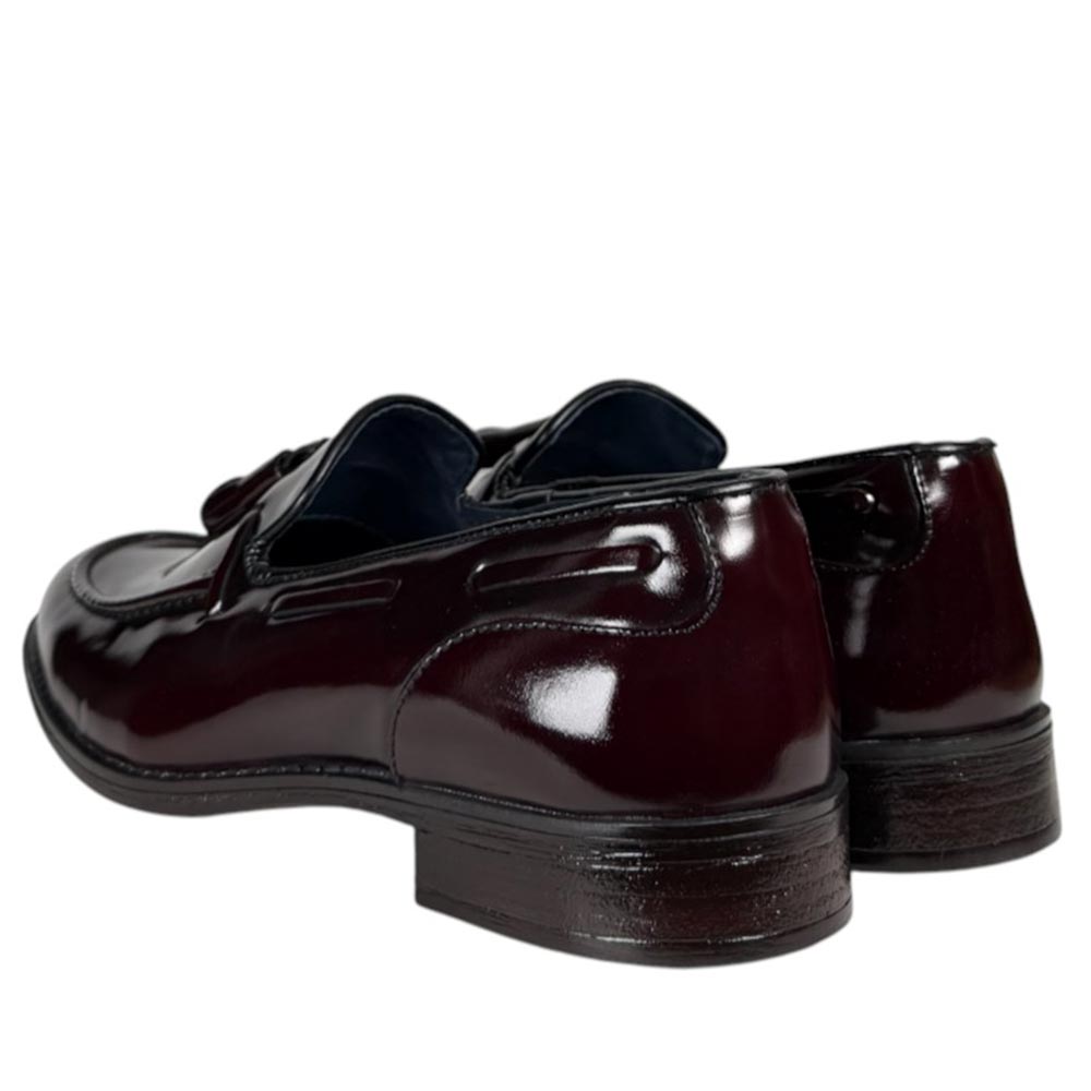 Mocasines La Valenciana Borlas Antik 4350 Burdeos - imagen 5