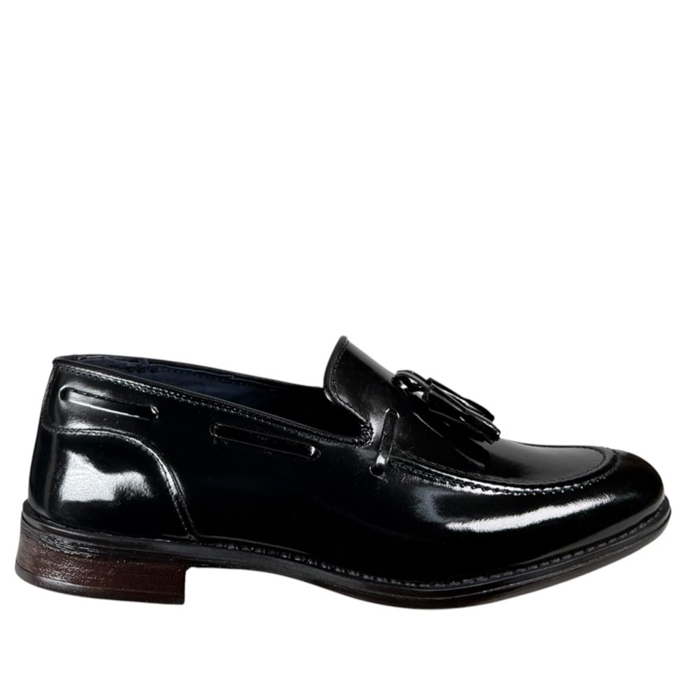 Mocasines La Valenciana Borlas Antik 4350 Negro - imagen 8