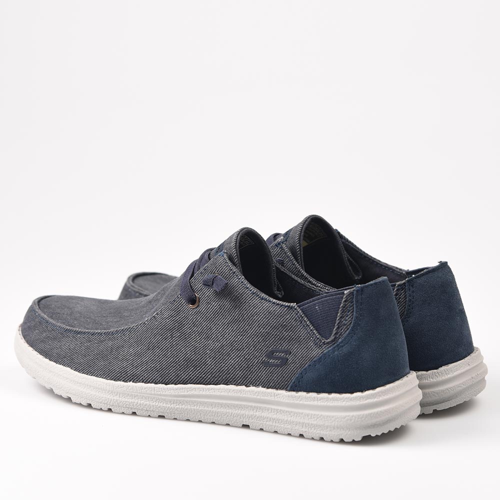 Mocasines Skechers Melson-Raymon 66387 Azul - imagen 4