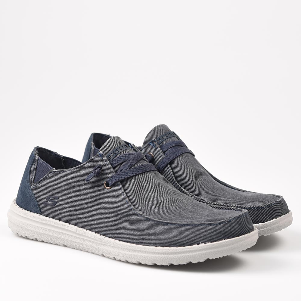 Mocasines Skechers Melson-Raymon 66387 Azul - imagen 2