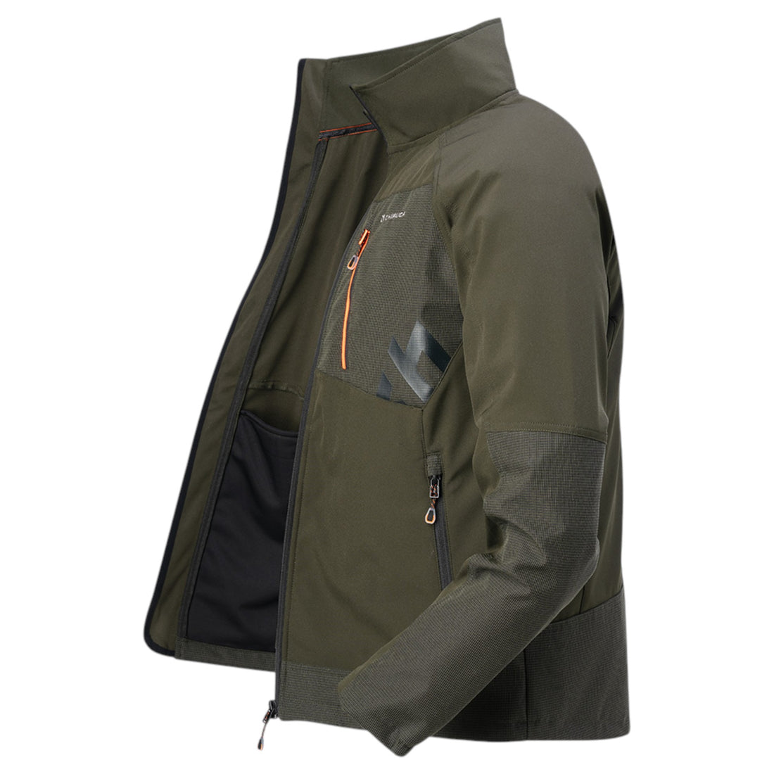 Chaqueta softshell de caza Chiruca Odisea 01 verde