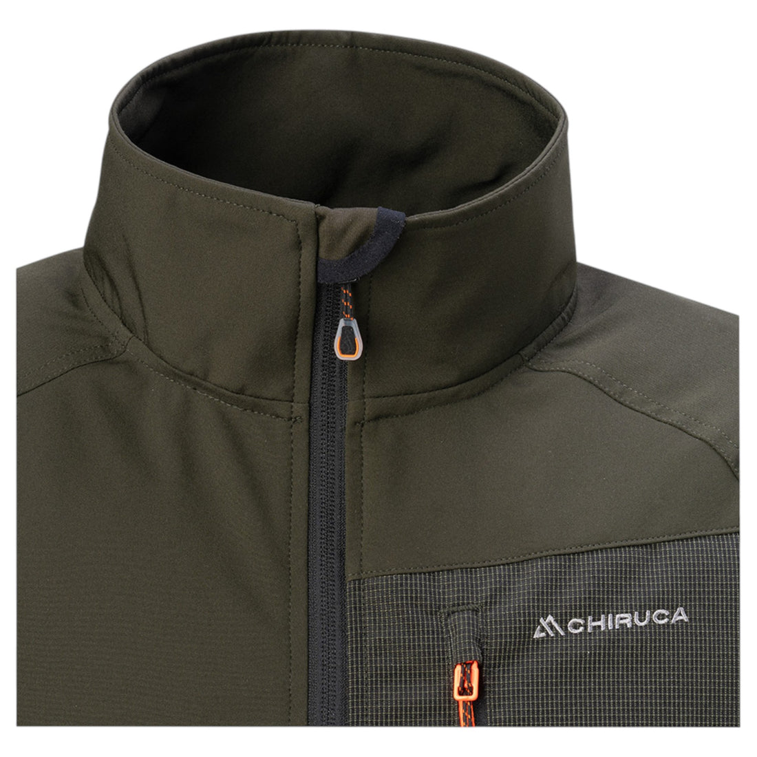 Chaqueta softshell de caza Chiruca Odisea 01 verde