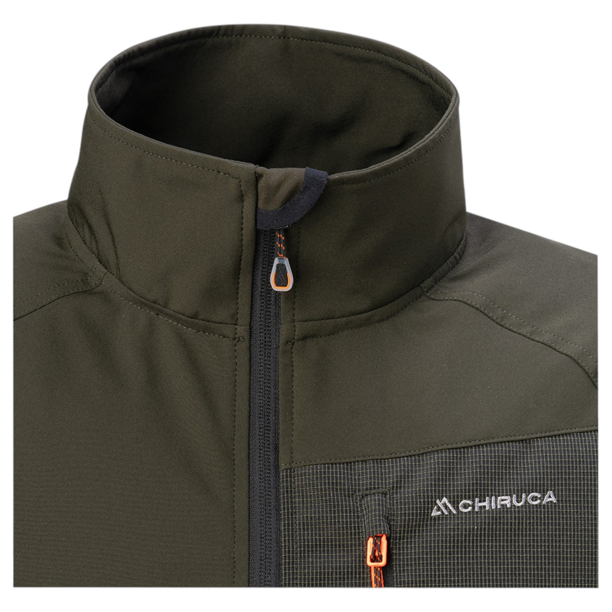 Chaqueta softshell de caza Chiruca Odisea 01 verde