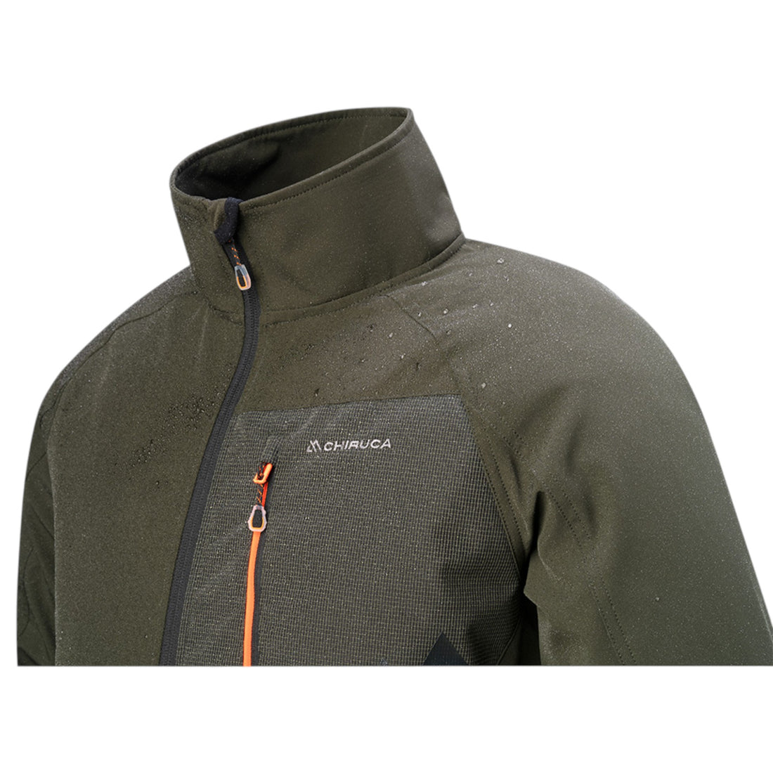 Chaqueta softshell de caza Chiruca Odisea 01 verde