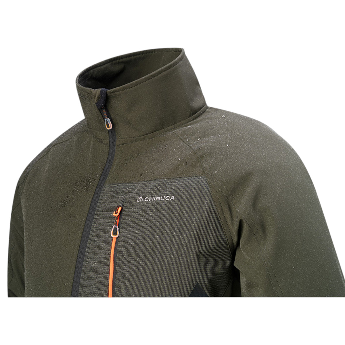 Chaqueta softshell de caza Chiruca Odisea 01 verde