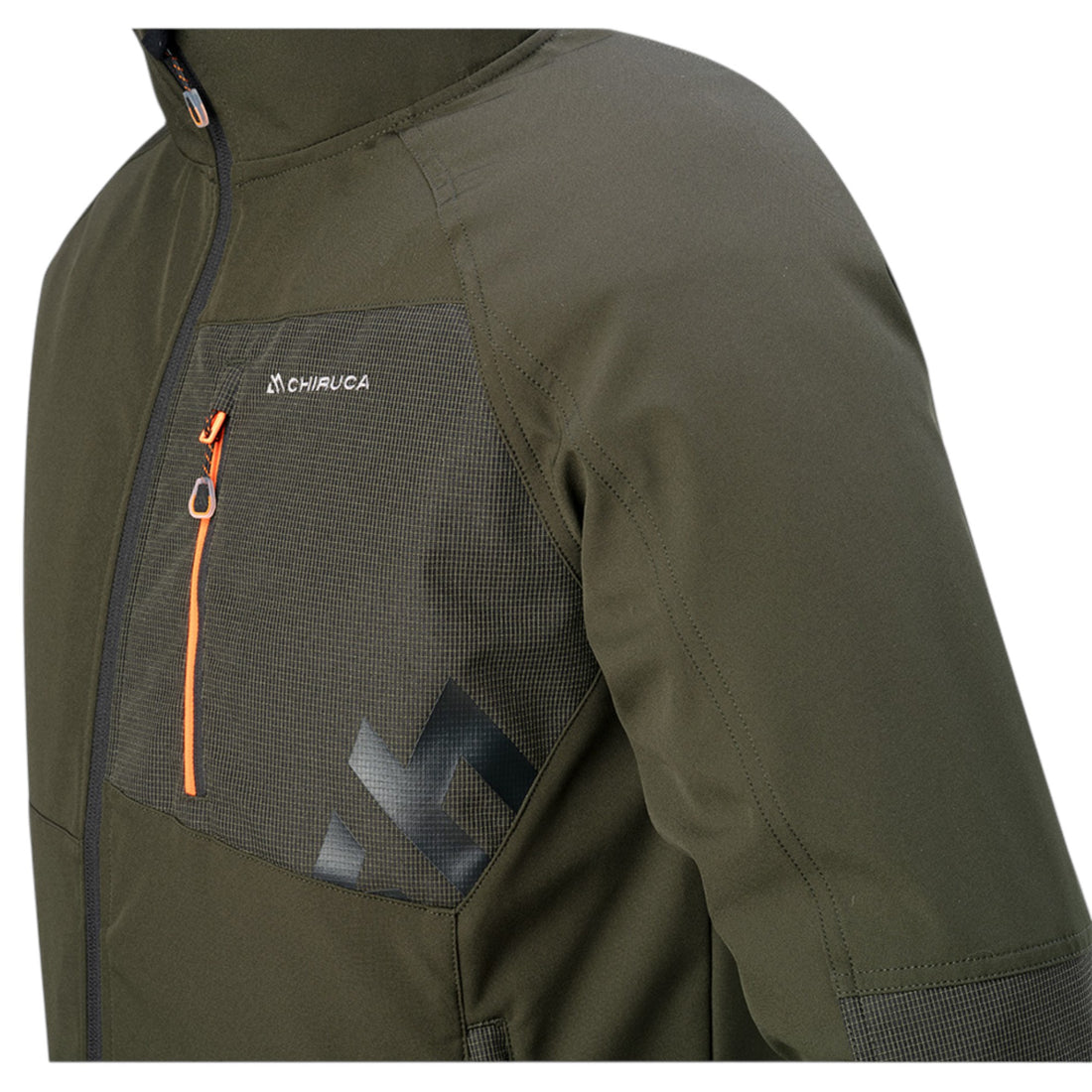 Chaqueta softshell de caza Chiruca Odisea 01 verde