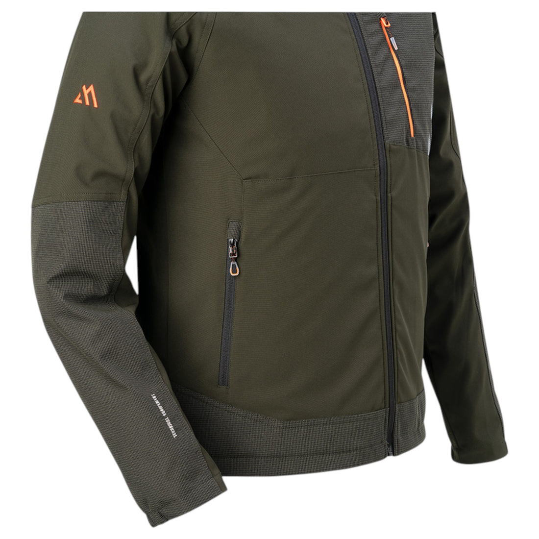 Chaqueta softshell de caza Chiruca Odisea 01 verde