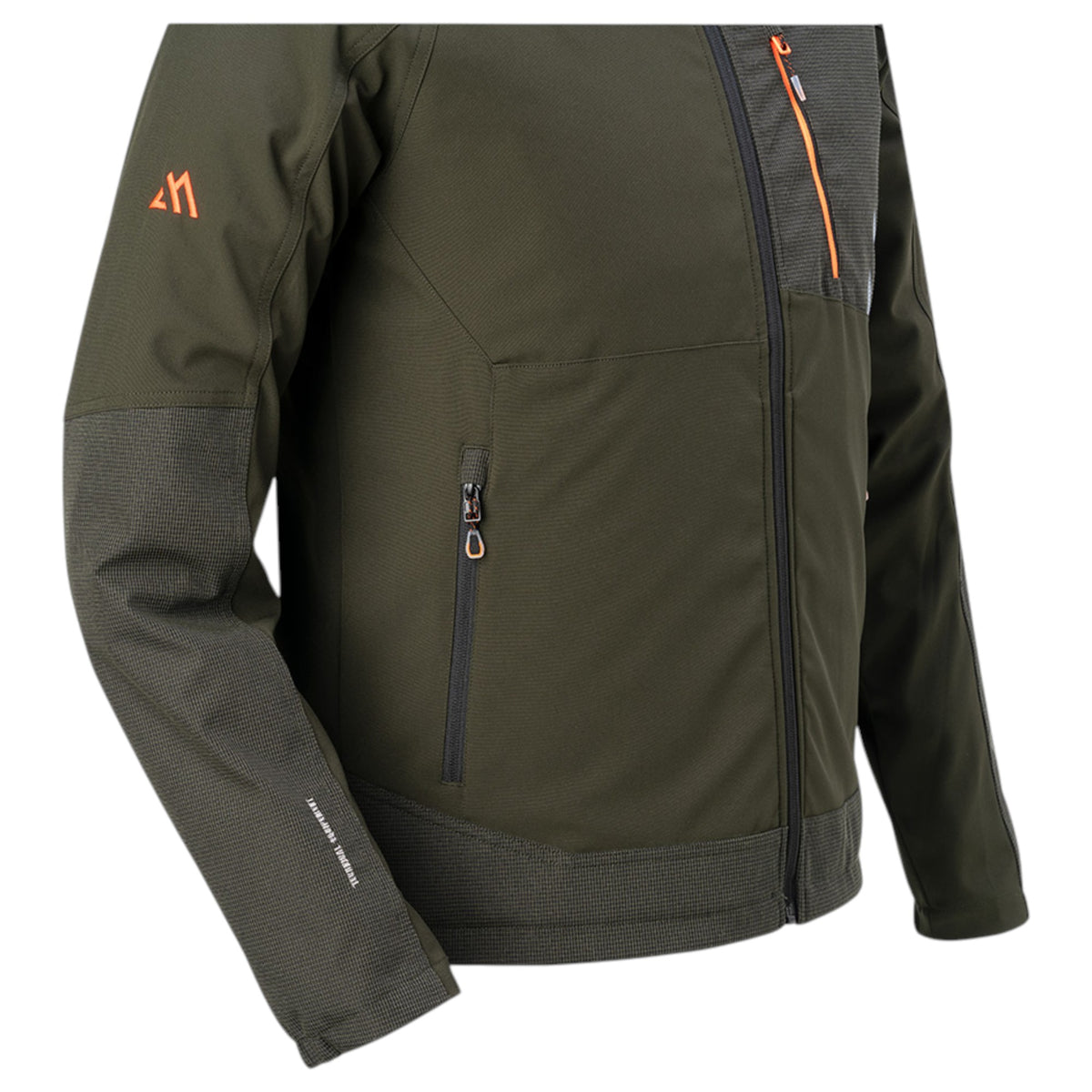 Chaqueta softshell de caza Chiruca Odisea 01 verde