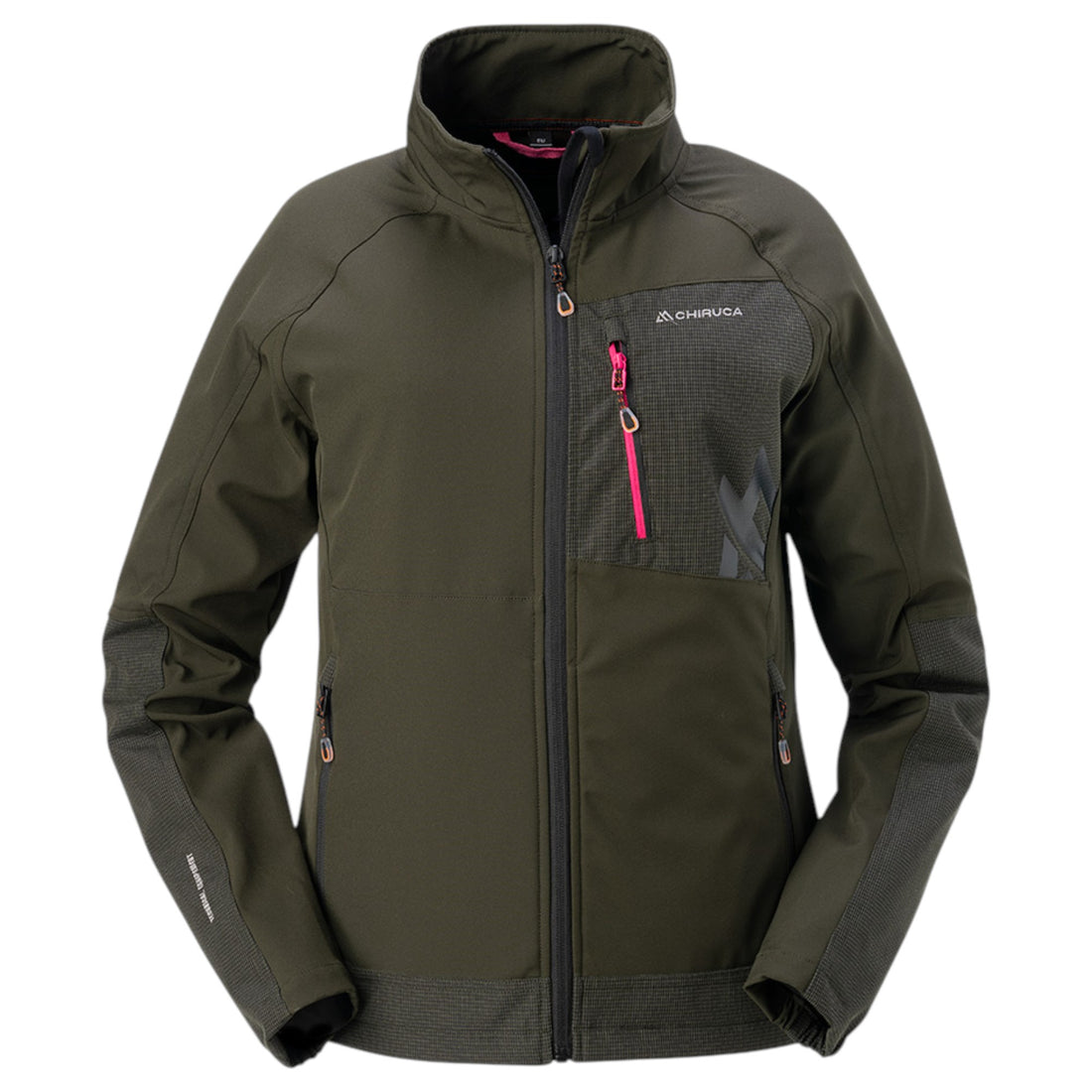Chaqueta softshell de mujer Chiruca Odisea Lady 07 verde