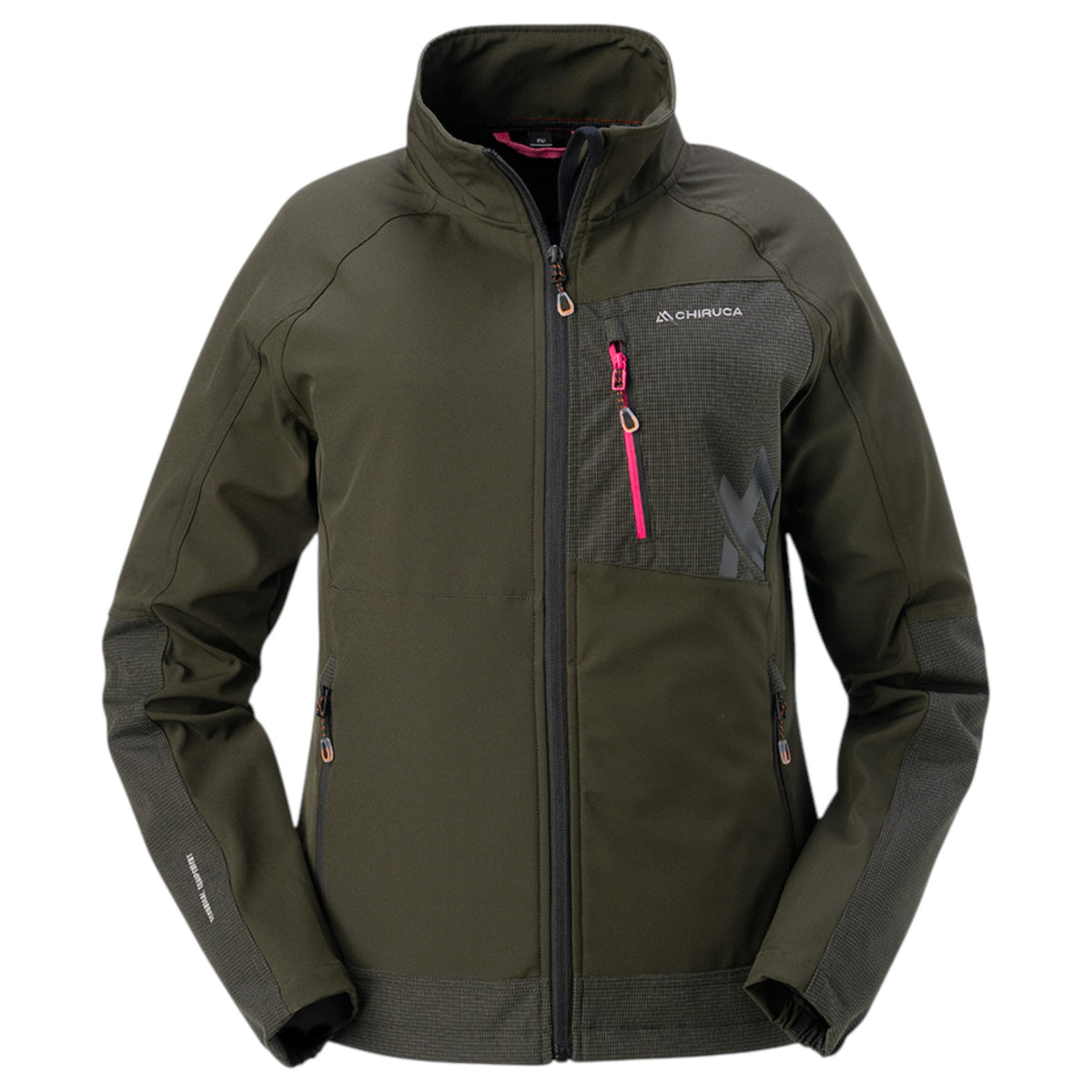 Chaqueta softshell de mujer Chiruca Odisea Lady 07 verde