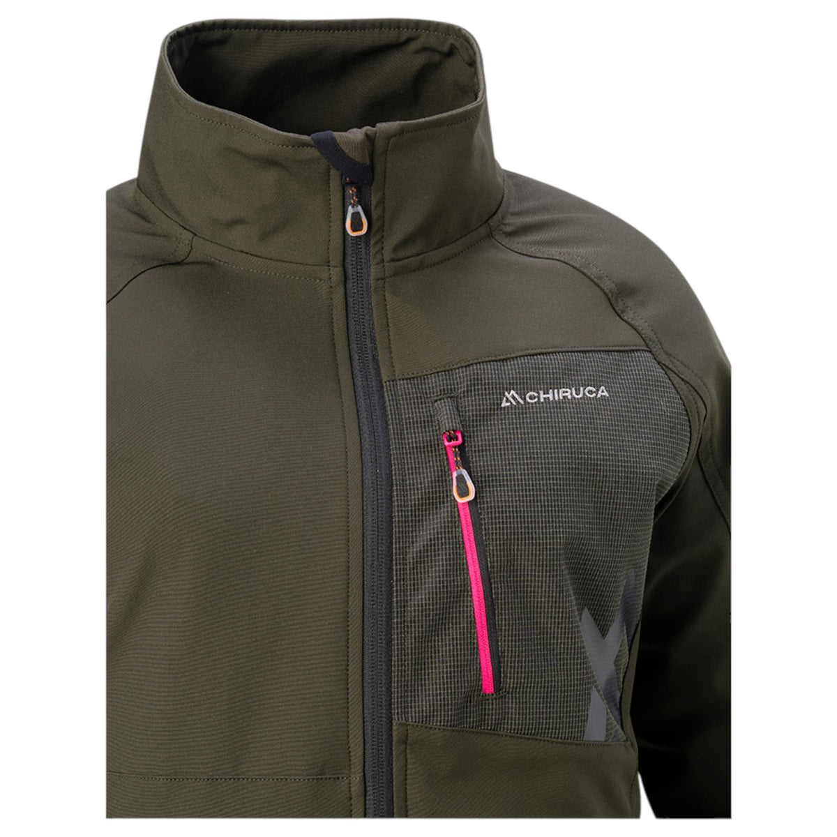 Chaqueta softshell de mujer Chiruca Odisea Lady 07 verde