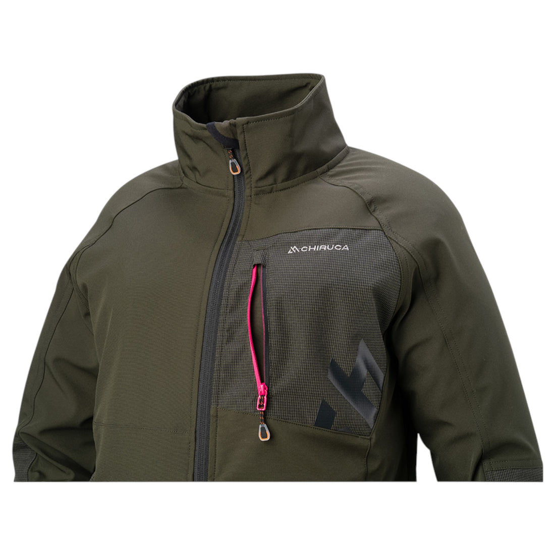 Chaqueta softshell de mujer Chiruca Odisea Lady 07 verde