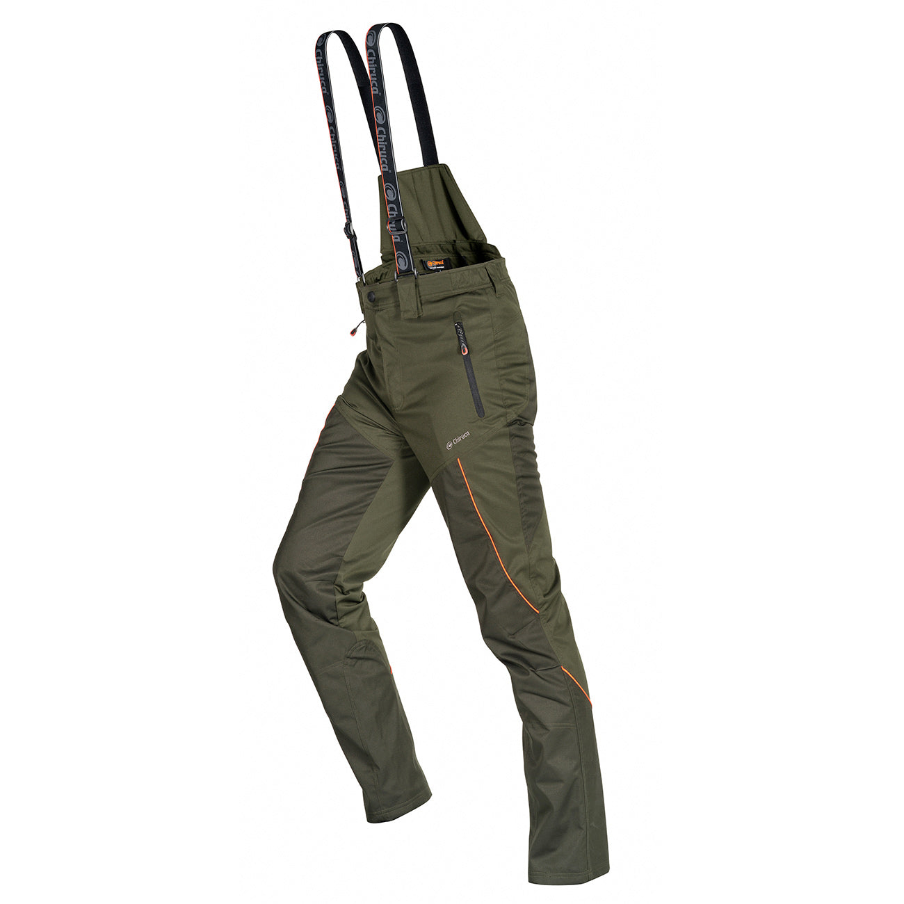 Pantalón de Caza Chiruca Sidón 01 Tirantes Verde - imagen 1