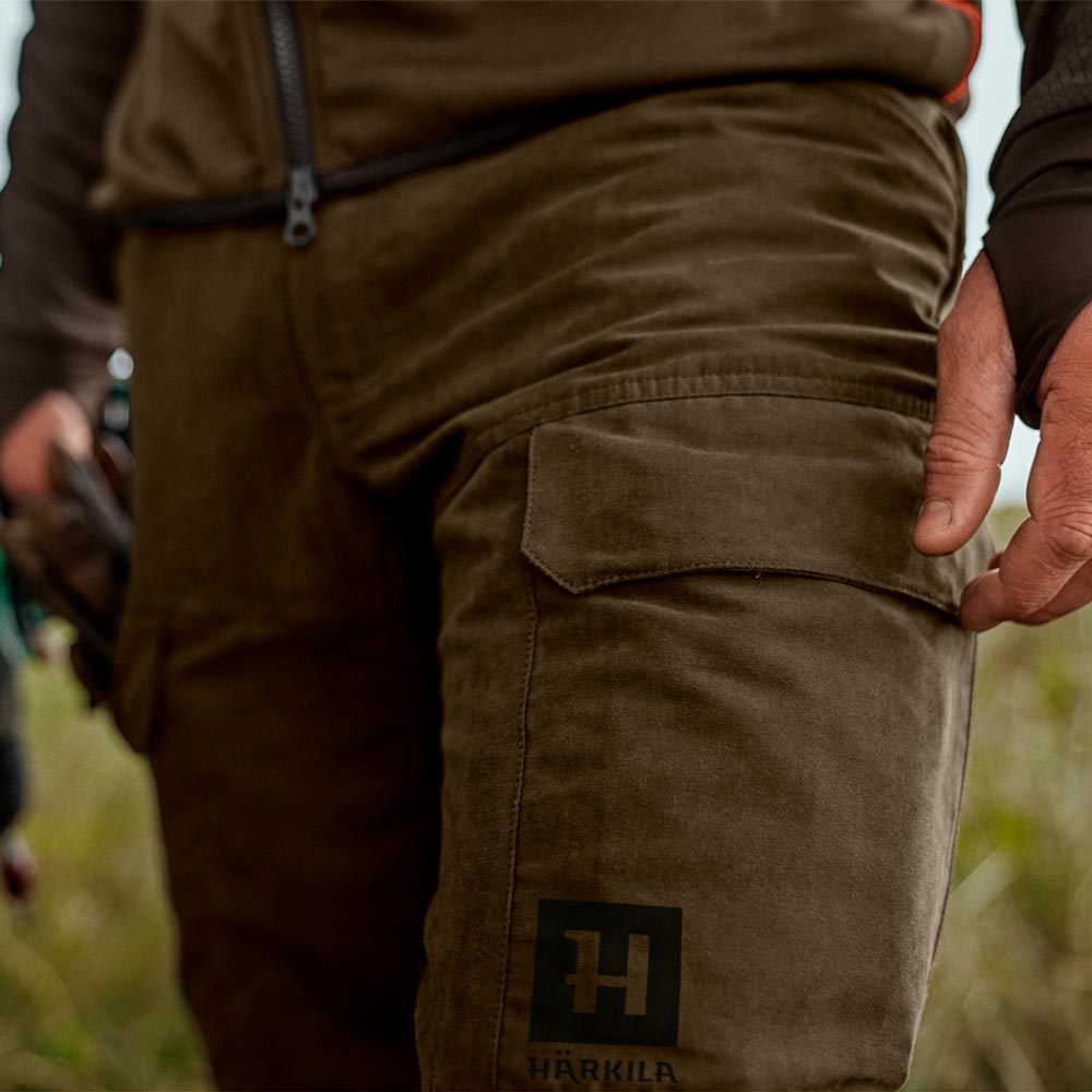 Pantalones Härkila Scandinavian Verde Marrón - imagen 2