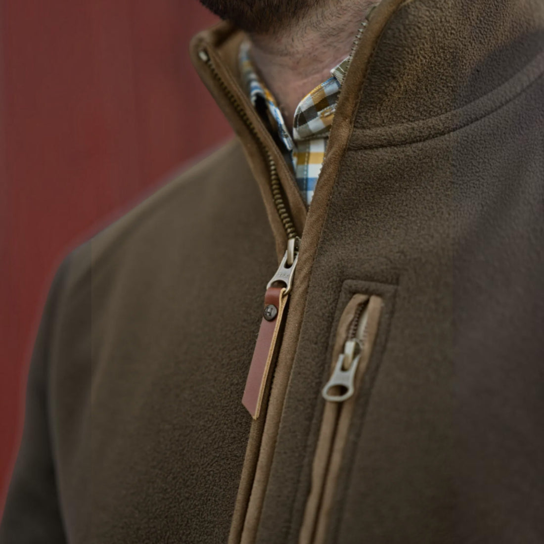 Chaqueta Forro Polar Härkila Sandhem Sherpa Verde