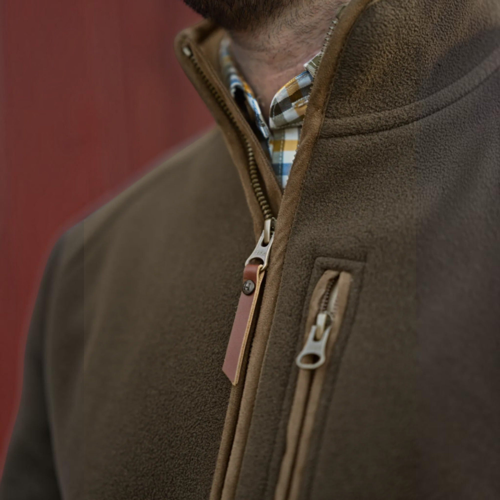 Chaqueta Forro Polar Sandhem Sherpa Verde