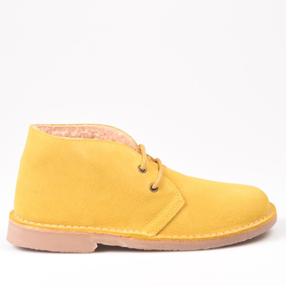 Botas Pisamierdas Amarillo Borreguito - imagen 1