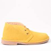 Botas Pisamierdas Amarillo Borreguito