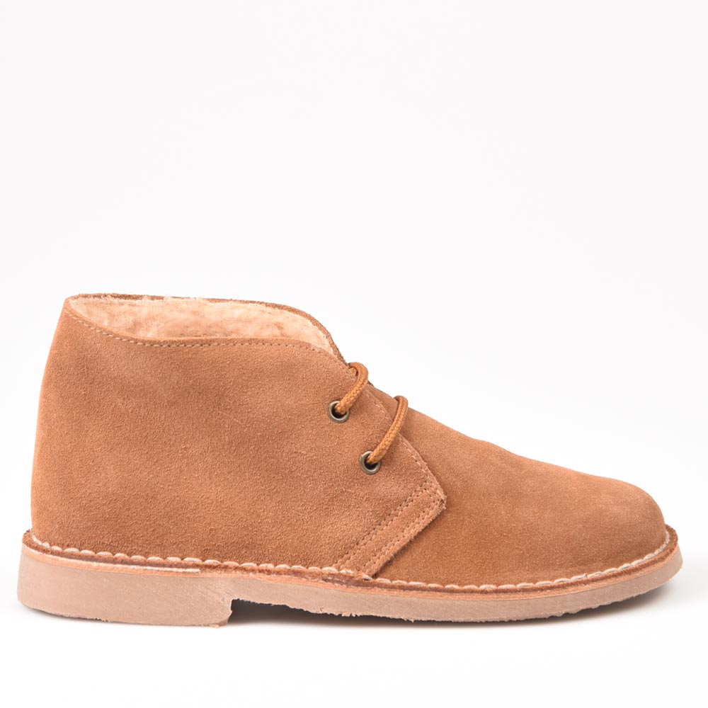 Botas Pisamierdas Camel Borreguito - imagen 1