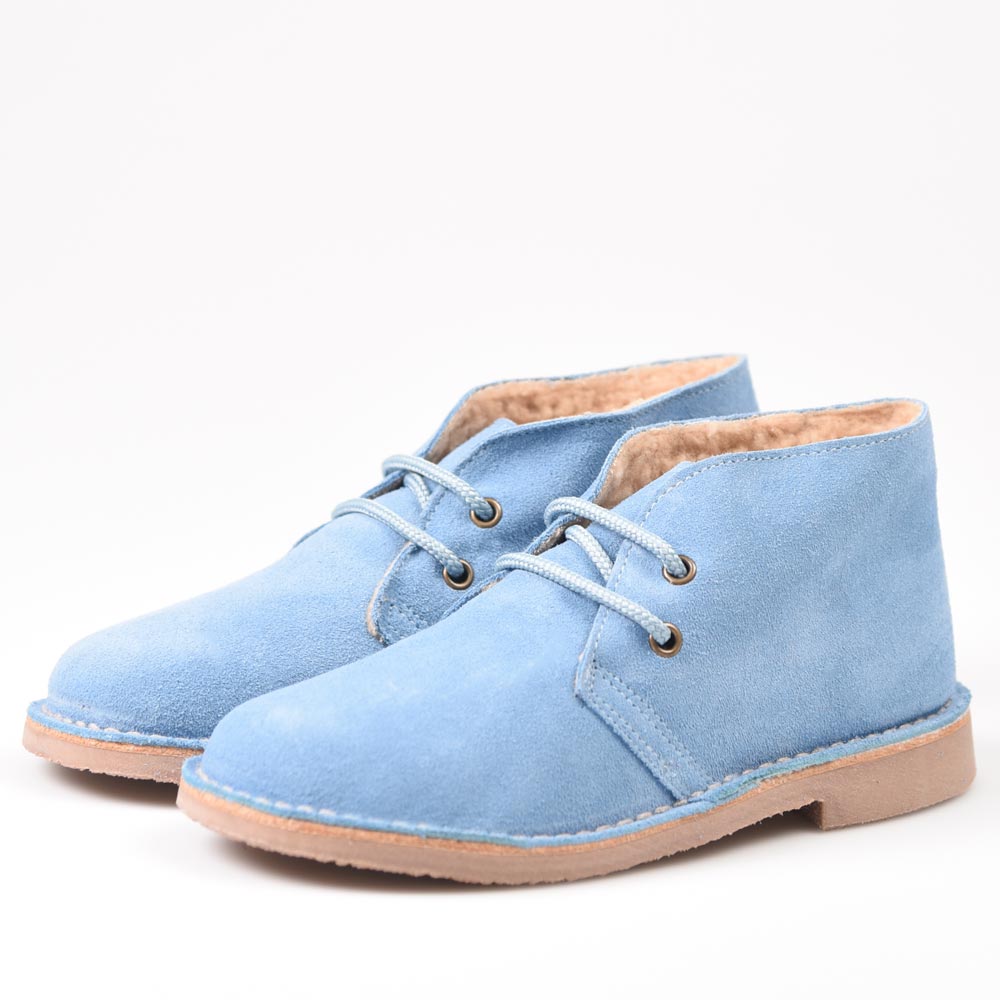 Botas Pisamierdas Celeste Borreguito - imagen 5
