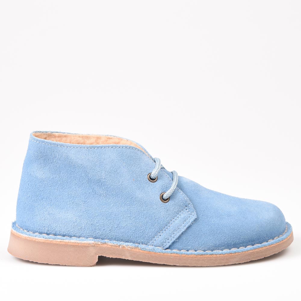 Botas Pisamierdas Celeste Borreguito - imagen 1